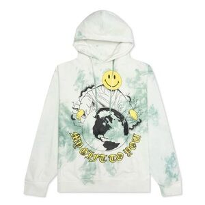 Market Smiley Tie Dye Hoodie 2XL